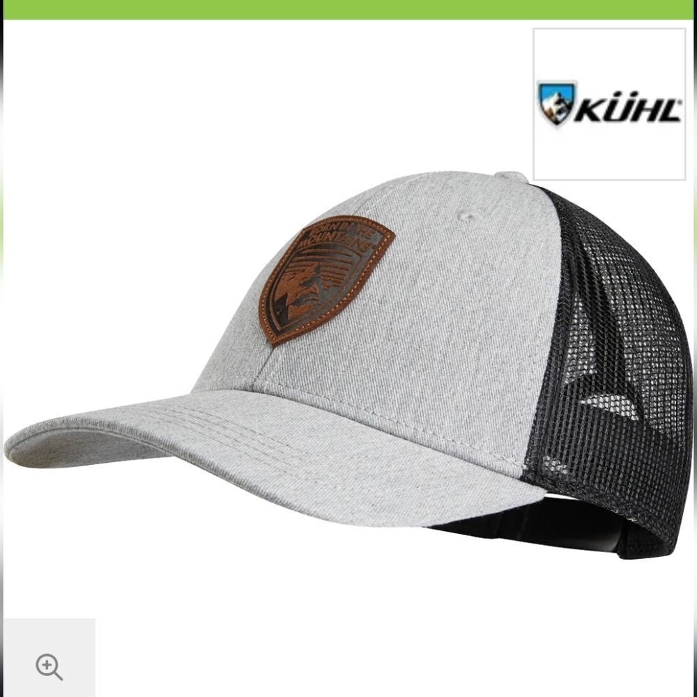 NWT Kuhl Rustik Born Trucker Hat - Heather Grey